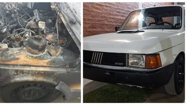 El “enchúlame la máquina” de San Juan: el visionario que restauró un auto destrozado por el fuego