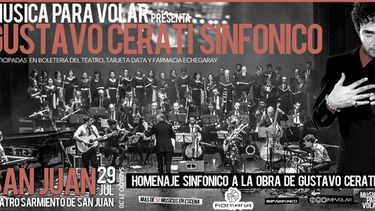Se viene Cerati Sinfónico en San Juan