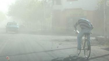 Zonda y máxima de 30º para arrancar la semana