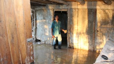 El agua que no quiere bajar