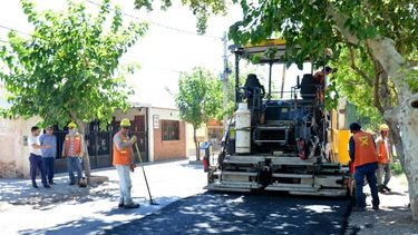 Más repavimentación para los vecinos de calle Cereceto