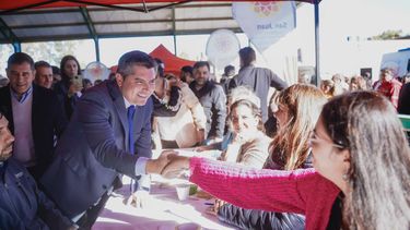 Orrego, presente en un operativo territorial en Angaco