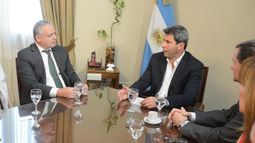 Funcionarios del Proyecto UNOPS visitaron al gobernador