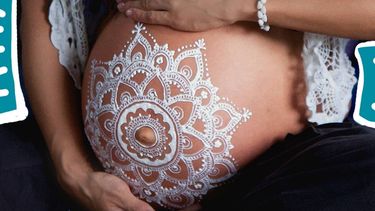 De qué se trata el Belly painting, tendencia para embarazadas