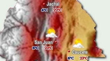 Fin de semana con buen tiempo en San Juan