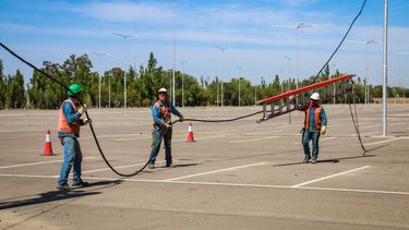 Calles, luminaria nueva y obreros full day: el Bicentenario ya se pone a punto para una Fiesta del Sol inédita