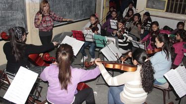 Del clásico a la cumbia, en una misma tarde