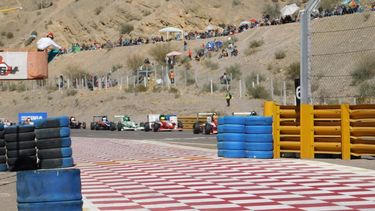 Meten primera para las obras en El Zonda