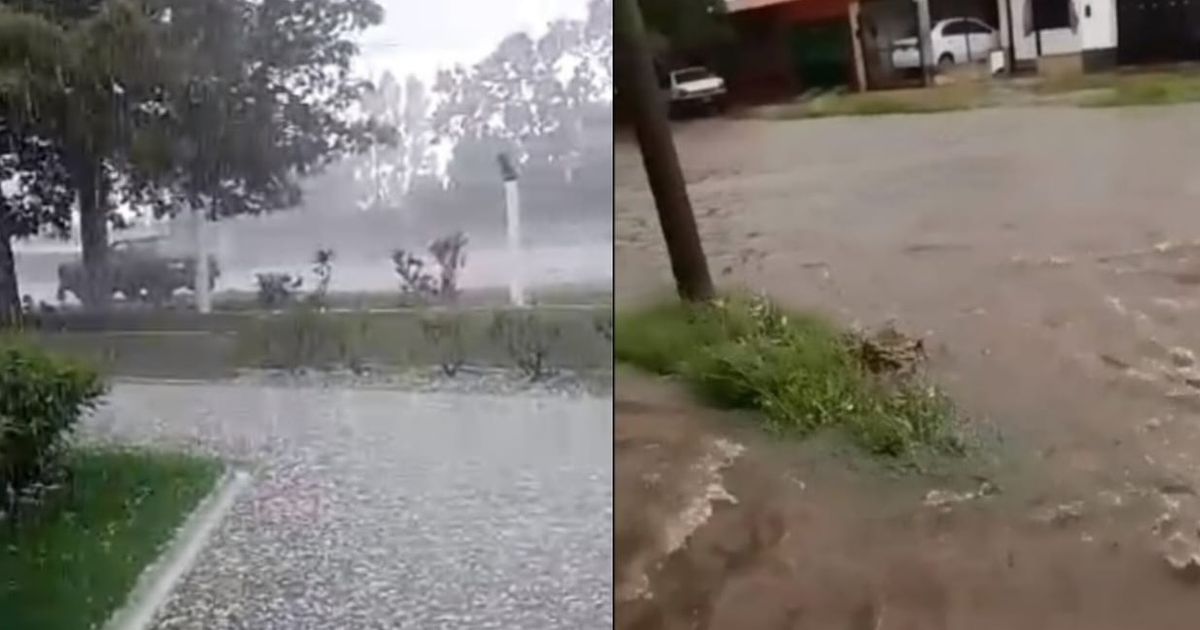 Video: Impactante Granizo En San Luis, ¿hay Alerta En San Juan?