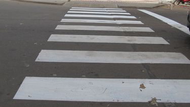 Corte de tránsito por trabajos de pintura en calles de Capital