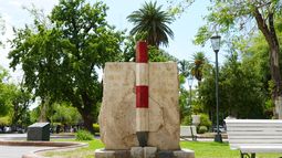 Video: el monolito del Kilómetro 0, el símbolo del comienzo de San Juan