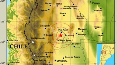 Un fuerte movimiento hizo despertar sin ganas a los sanjuaninos