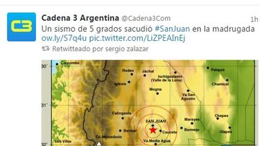 Las redes reflejaron la impresión de los sanjuaninos y los medios