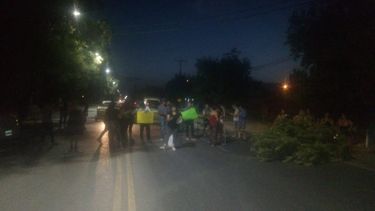 Otro corte de calle por falta de agua: ahora en Pocito