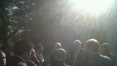 Sin Macchi, arrancó la inspección ocular