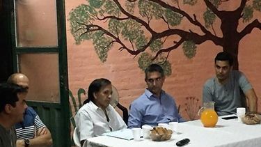 Aranda escuchó a los vecinos de la Villa Fermín Rodríguez