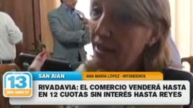 Promoción con tarjetas de crédito en Rivadavia