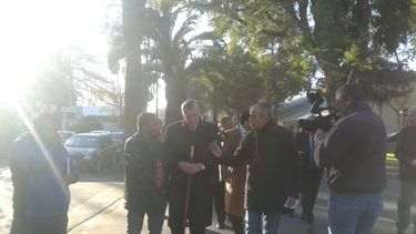 El Gobernador ya está en Casa de Gobierno para comenzar los festejos