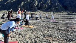 De la mano del yoga, mujeres de Rawson vivieron un encuentro de conexión, escucha y reflexión