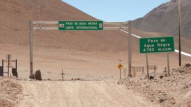Si viajás a Chile, ojo, porque el paso de Agua Negra está cortado