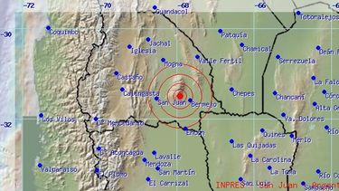 Tembló en San Juan: Fue de 4 grados