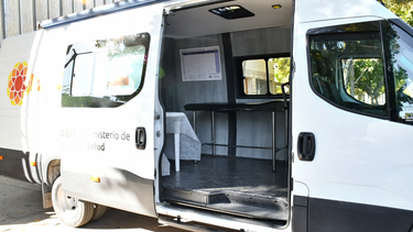 San Juan cuenta ahora con un Vacunatorio Móvil para llegar a todas las zonas de la provincia.