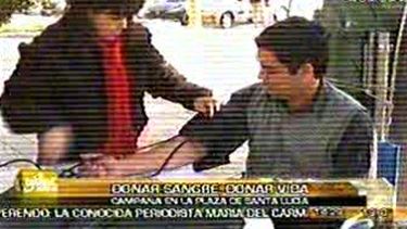 En Santa Lucía, campañas por la donación de sangre