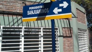 Los periodistas sanjuaninos ya tienen calles propias