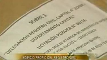 Registro Civil Capital- 4° Zona: abrieron los sobres para licitar la obra