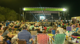 La gente copó San Martín para las Peñas de la Familia