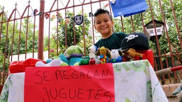 Pequeño gigante: la historia del niño sanjuanino que reparte juguetes a otros chicos