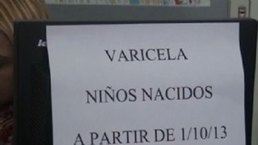 Varicela: Comenzaron a vacunar sólo a bebés de 15 meses
