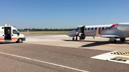 El avión de la Provincia trasladó a cuatro sanjuaninos con urgencias médicas