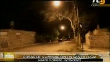 Santa Lucía cuenta con nueva iluminación en zonas tradicionales
