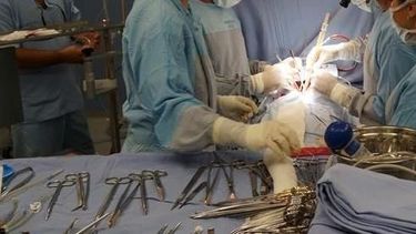 Inédita cirugía de corazón en el hospital Rawson