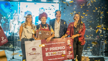 Emanuel Alé, el sanjuanino que fue elegido embajador en la Fiesta del Tomaticán, en Pocito.