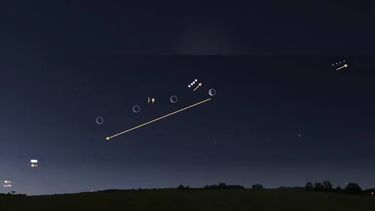 Un espectáculo astronómico se podrá disfrutar esta noche.