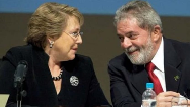 Lula le pidió a Bachelet que vuelva a la presidencia en Chile
