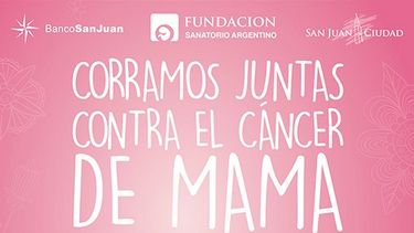 Inscribite y participá de una carrera por la lucha contra el cáncer de mama