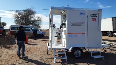 Ya se realizaron más de 3 mil hisopados en las cabinas donadas por dos empresas mineras