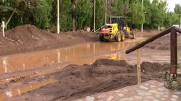 Galería: así quedó Calingasta después de la lluvia, una familia evacuada