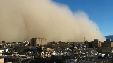 Pronostican la llegada de viento Zonda con ráfagas de hasta 60 km/h