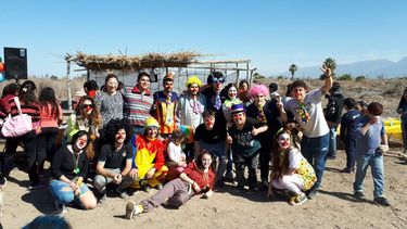 Los chicos de la Villa Cristo Pobre recibieron juguetes por el Día del Niño