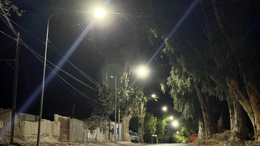 9 de Julio inauguró nueva iluminación en Alto de Sierra y avanza con la renovación LED en los distintos distritos