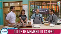 Los Cocineros Argentinos aprendieron a hacer dulce sanjuanino de membrillo