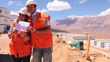 Mirá las fotos del casamiento a 4300 metros de altura