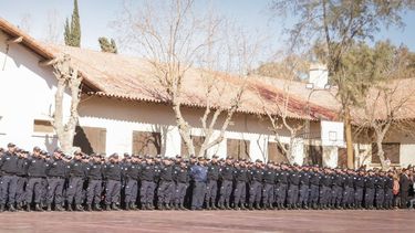 Uñac le tomó juramento a 300 nuevos agentes de la policía provincial