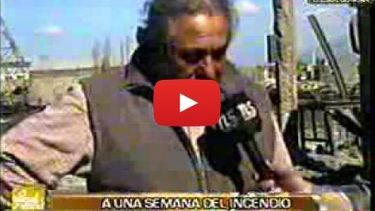 Propietario de maderera incendiada: “El sacrificio de tantos años, en un día, se derrumbó”