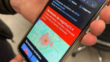 Volvió a activarse el alerta de sismos de Google: ¿fue cerca de San Juan?