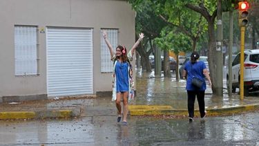 ¿Se viene el agua?